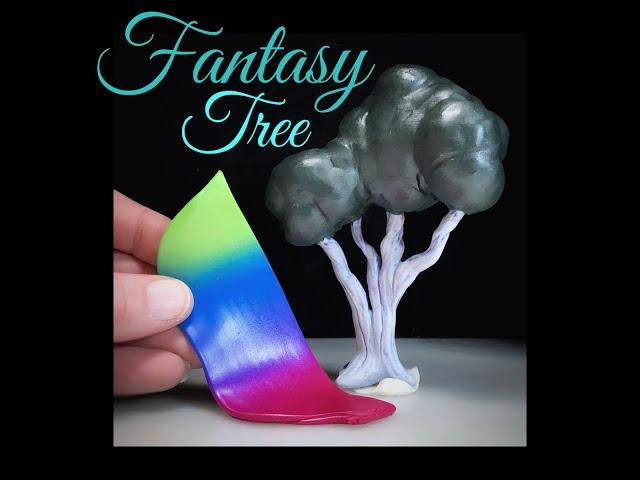 Polymer Clay Fantasy Tree Tutorial