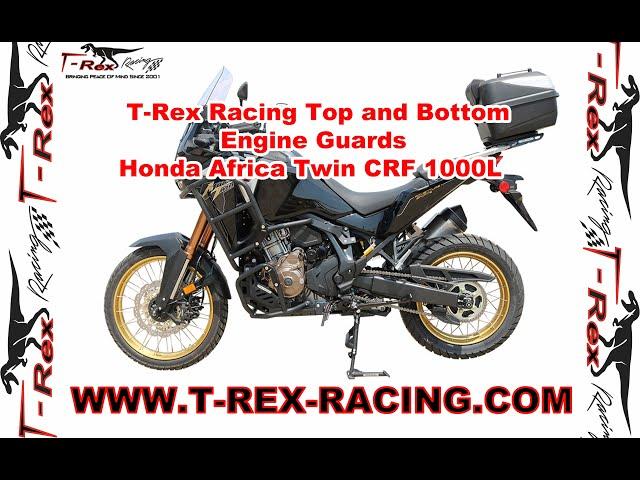 T-Rex Racing Top And Bottom Engine Guards For  Honda Africa Twin CRF1000L