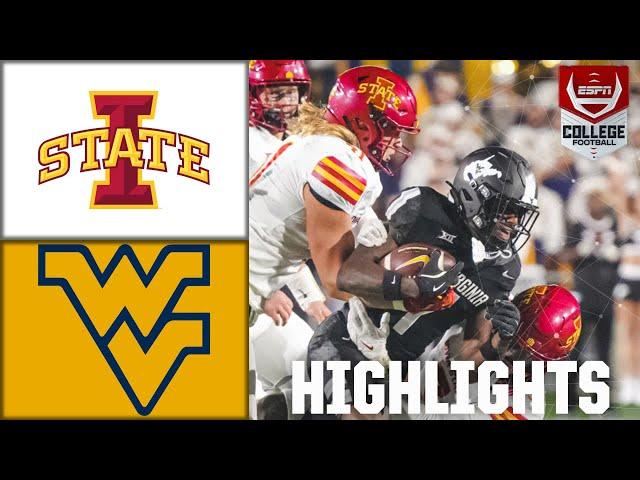 Iowa State Cyclones vs. West Virginia Mountaineers | Full Game Highlights | ESPN College Football