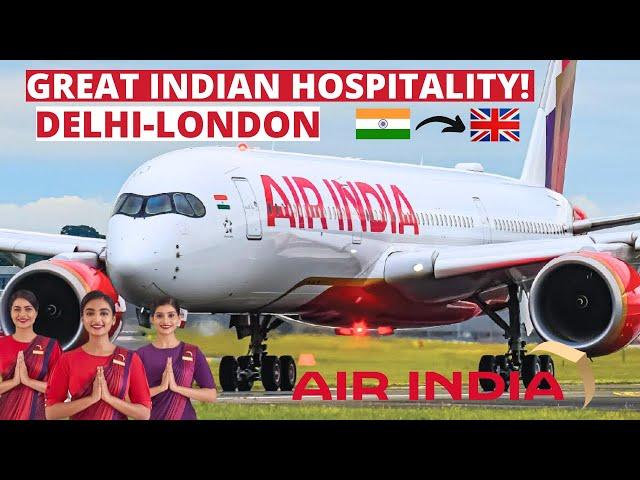 Air India Airbus A350-900 |Delhi-London | AIR INDIA Economy class | Indian Hospitality |Trip Report