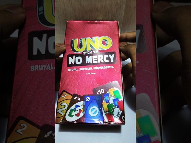 UNO Show 'Em No Mercy.#uno #unboxing