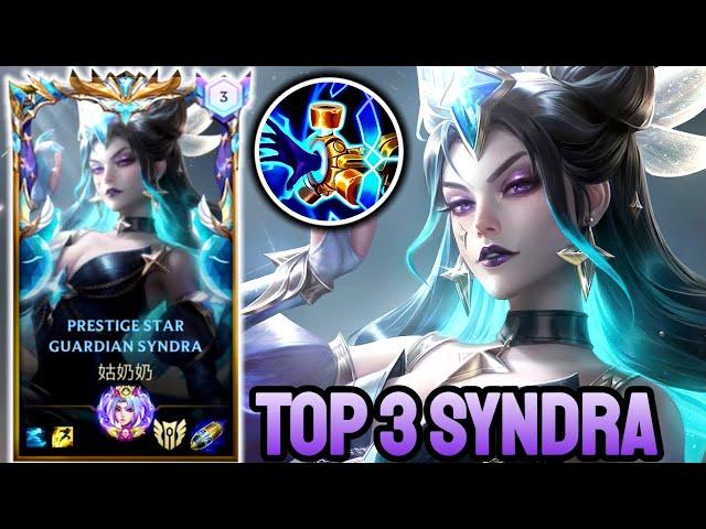 WILD RIFT SYNDRA - TOP 3 SYNDRA GAMEPLAY - SOVEREIGN RANKED