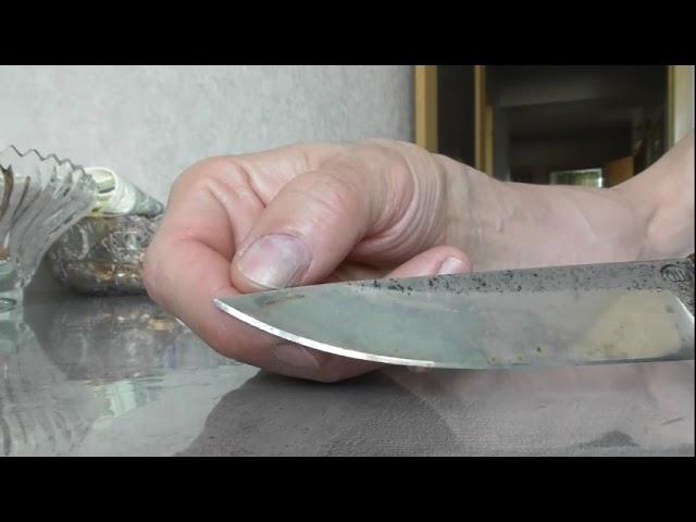 Нож из стали 9ХФ, итоги, заключение