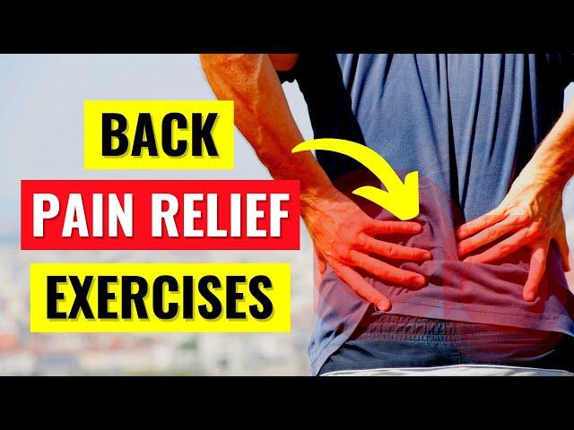 Back Pain Relief Exercises in 5 Min