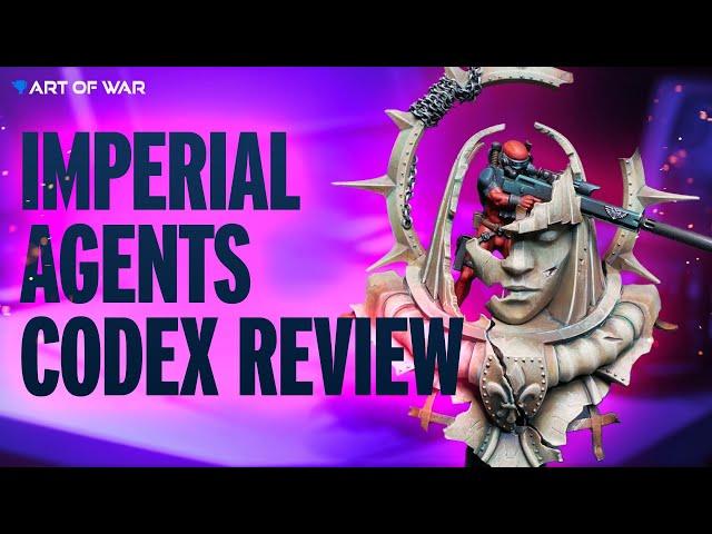 NEW Codex Imperial Agents Review!  Is This A Game Changer?