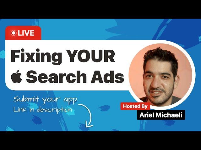 Fixing your Apple Search Ads