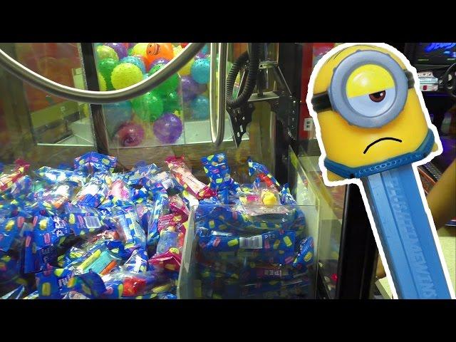 PEZ Candy Dispensers - Claw Machine Wins