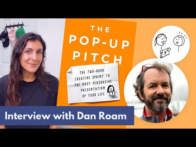 Visual storytelling and persuasive presentations with DAN ROAM – New book release: Pop-Up Pitch