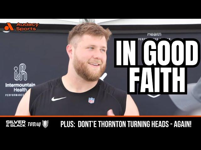  RAIDERS MINICAMP 2025: Miller’s SHOCK Move, Thornton EXPLODES, Raider Dad Inspires! 