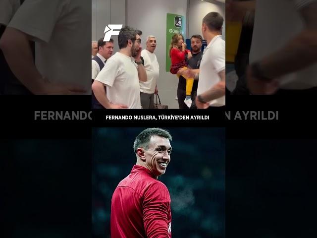Fernando Muslera, Türkiye'den ayrıldı | #galatasaray #muslera #fanatik #shorts