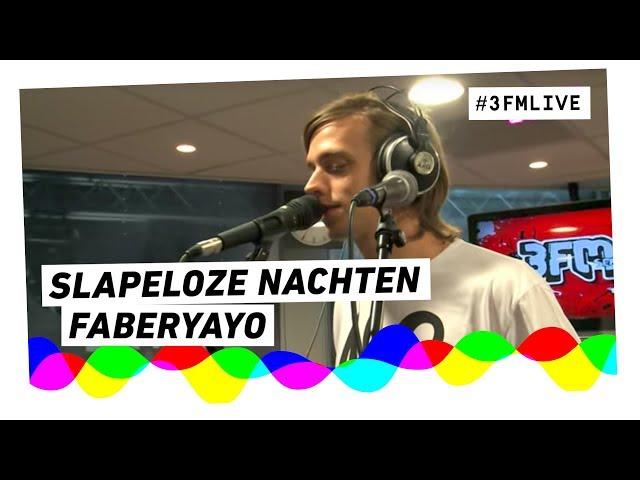 Faberyayo - Slapeloze Nachten (Opposites cover) | 3FM Live