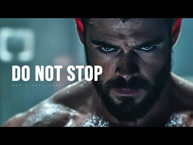 DO NOT STOP - Powerful Motivational Speech