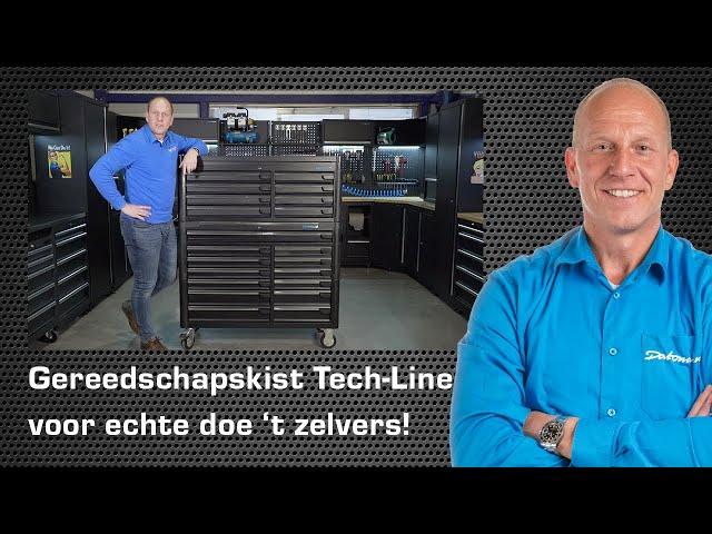 Gereedschapskist Tech-Line 125 cm - Rintje Ritsma laat 't zien | Datona.nl