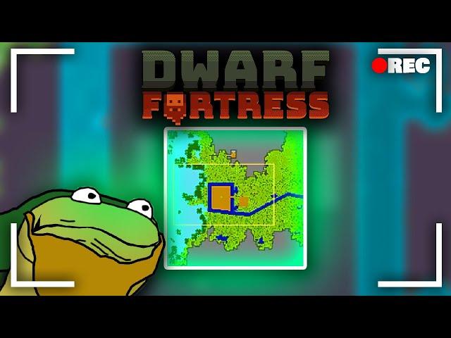 Dwarf Fortress, Waterfall Fort! #1