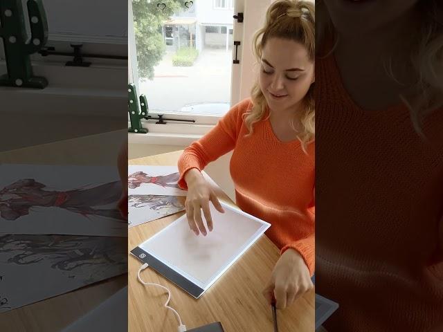 I Bought A Tracing Light Board From Wish!!! | Wish Reviews