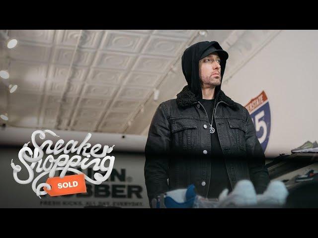 Eminem Goes Sneaker Shopping With Complex