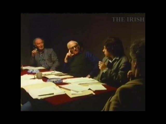 Stephen Rea  Field Day meeting in the 80s - no audio