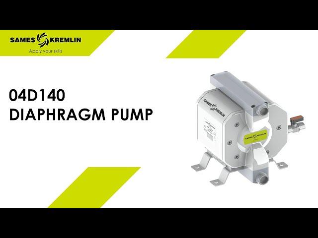 D140 diaphragm pumps: key features in detail | SAMES KREMLIN