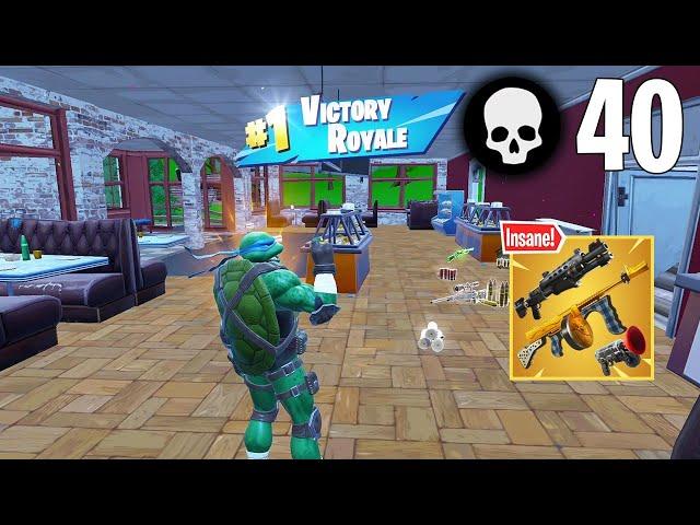 40 Elimination Solo vs Squads Win (Fortnite Chapter 2 Remix Ps4 Controller Gameplay)