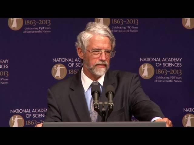 John Holdren introduces President Obama - 150th Annual Meeting of the National Academy of Sciences