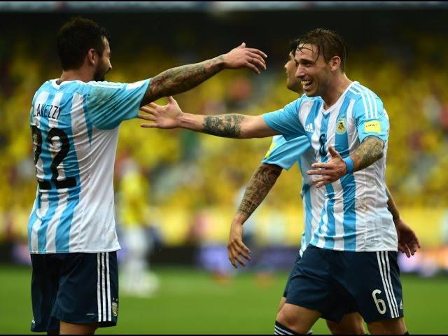 • Gol De Lucas Biglia VS Colombia | Lucas Biglia Goal VS Colombia • 17/11/15 •