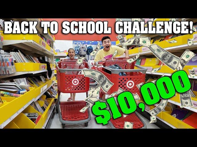 BACK TO SCHOOL SHOPPING CHALLENGE!!! Price Is Right - Winner Gets $10,000!