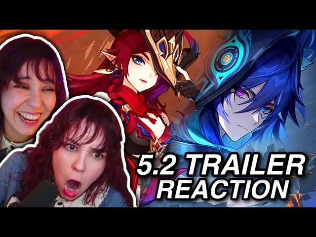 Dish Reacts to 5.2 "Tapestry of Spirit and Flame" Trailer & 5.2 Overview | Genshin Impact