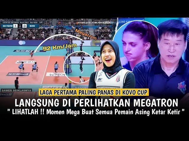 IBK ALTOS SUNGKEM ‼️Spike Pertama MEGATRON Bikin Guncangkan Panggung Kovo  Hasil Pertandingan 