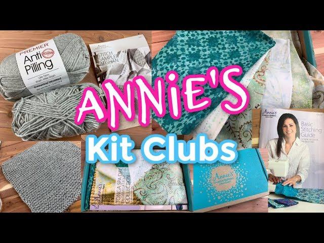 Annie's Kit Clubs | Creative Quilters | Knit Afghan | Craft Subscription Box Review