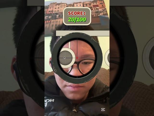 So Close… Then I Aced It!  Ultimate Target Challenge! Perfect Score #shootingtarget #filter #fyp