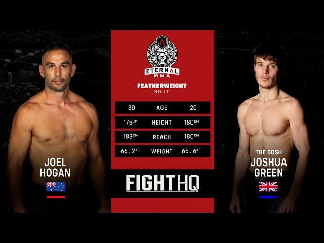 Eternal MMA 87: Joel Hogan VS Joshua Green