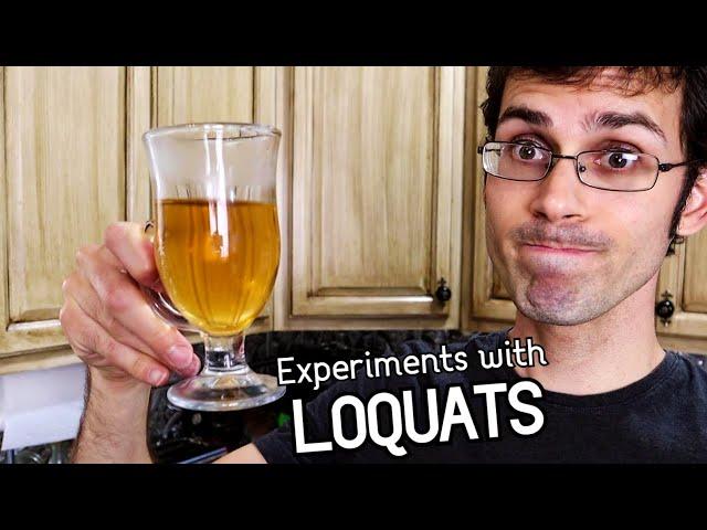 What to do with LOQUATS! - Making Loquat Leaf Tea & Loquat Crumble - Weird Fruit Explorer