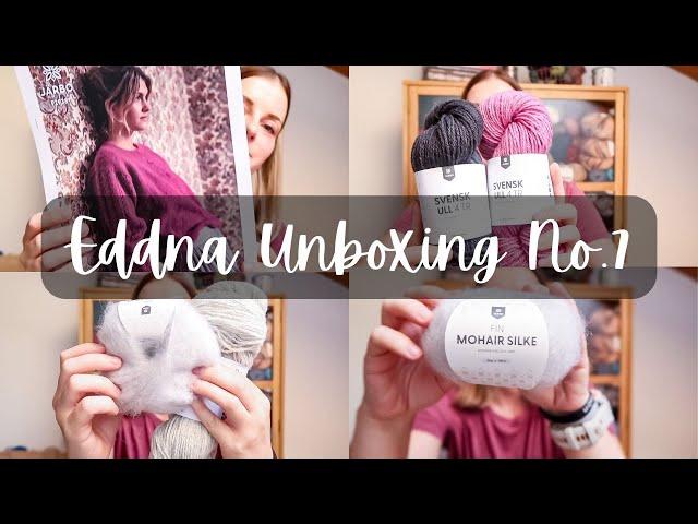 Wooly Unboxing #15 I Eddna No. 7 I Verk Herbst/Winter Kollektion, Wollneuheiten bei Järbo und Istex