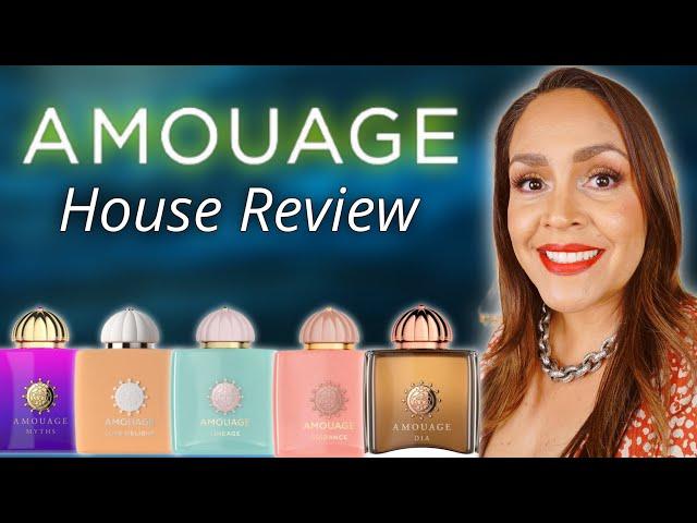 AMOUAGE Perfumes House Review | Middle Eastern Luxury Fragrances