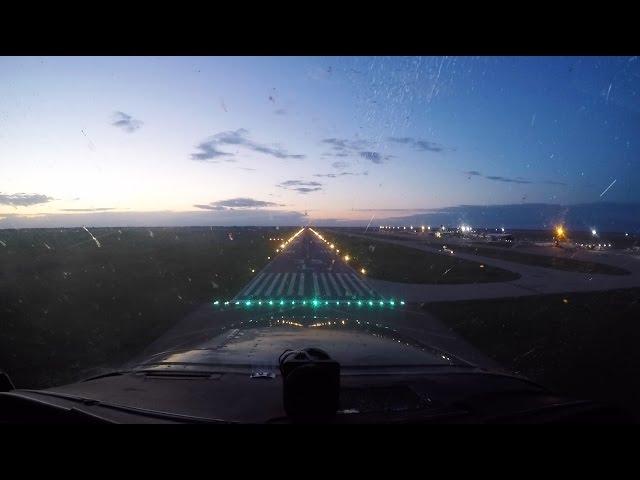 Grand Forks International Airport Landing - Home of UND Aerospace