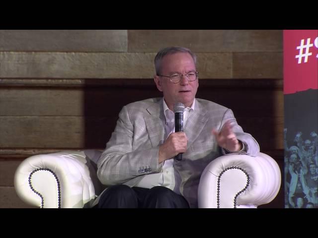 ERIC SCHMIDT |  CHALLENGES WHEN WORKING WITH FOUNDERS | STARTUP GRIND EUROPE