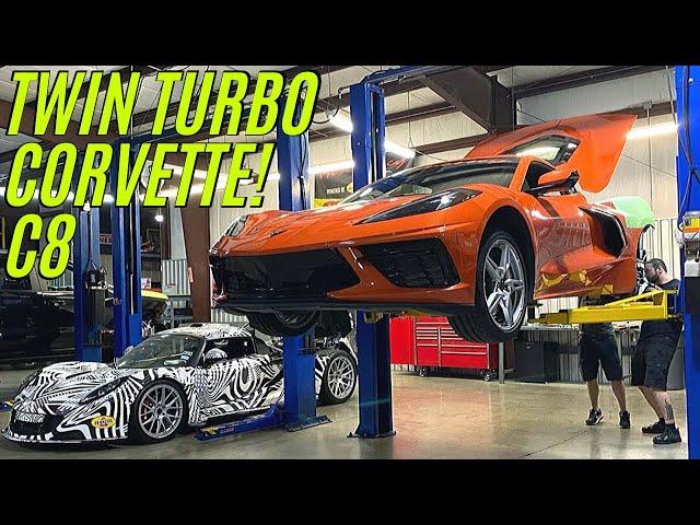 WORLD’S FIRST TWIN TURBO C8 CORVETTE comes to life in TEXAS!