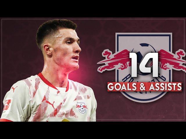 Benjamin Sesko - All 14 Goals & Assists 2024/25 l HD 1080p