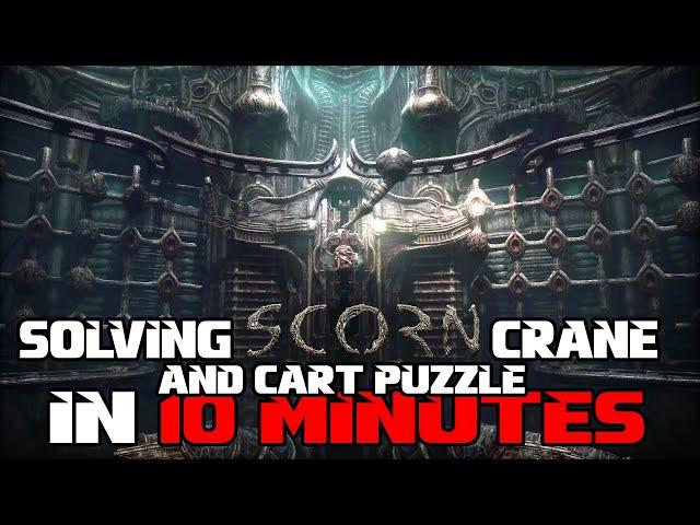 HOW TO SOLVE EGG (CRANE) AND CART PUZZLE IN 10 MINUTES | SCORN