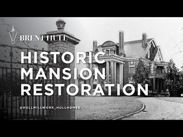 The Great Thistle Hill Restoration. Restoring an Amazing House!