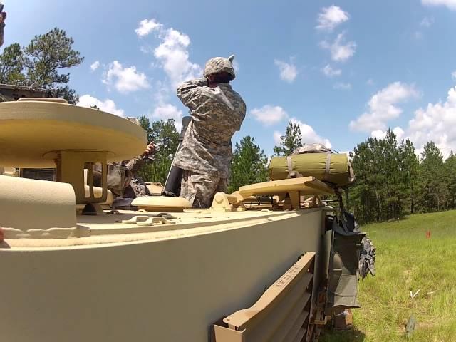 120MM Mortar fired from a M113