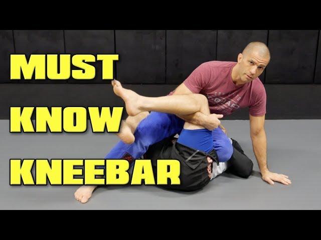 The First Kneebar You Should Learn - BJJ Leglock Submission