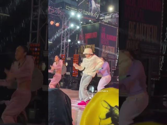 BTS at Times Square on NYE | Sufi and Anjali