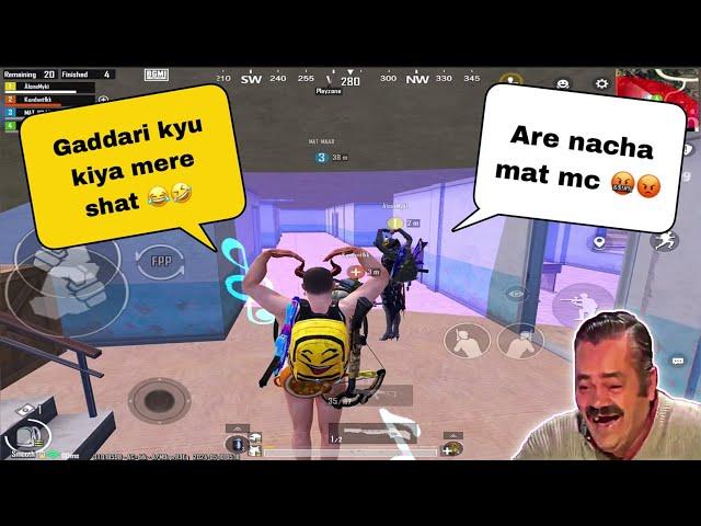 NEXT LEVEL IRRITATING  RANDOMS & DANCING BOMB   || TROLLING RANDOM TEAMMATES  || BGMI FUNNY