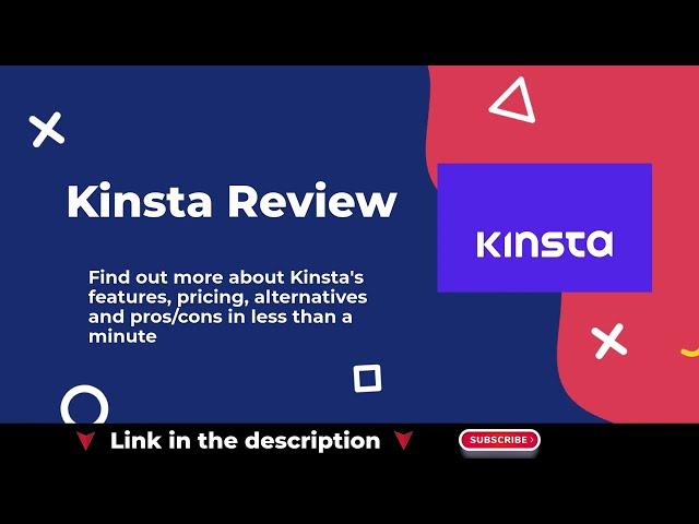 Kinsta Review - WordPress hosting #Ciroapp