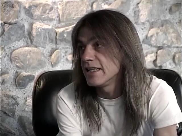 Malcolm Young Talks AC/DC, Angus Guitar Playing, Brian and Bon & Drummer Phil Rudd