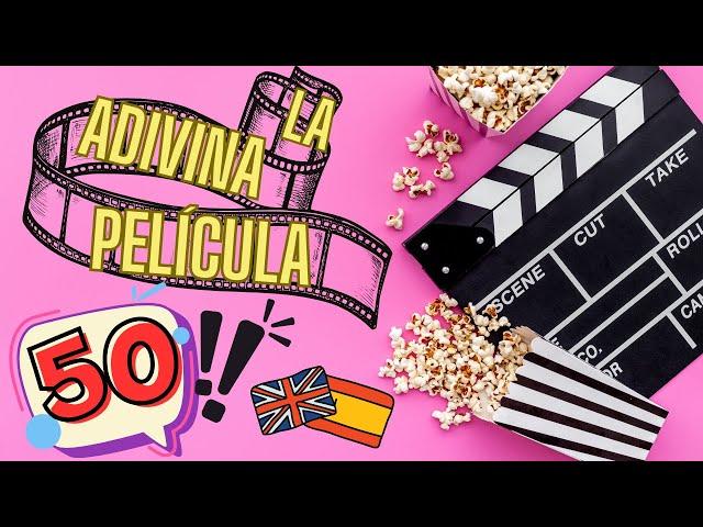  ADIVINA la PELÍCULA ️️️ GUESS the MOVIE ️️️ 50 PELÍCULAS para divertirte jugando ️️️  