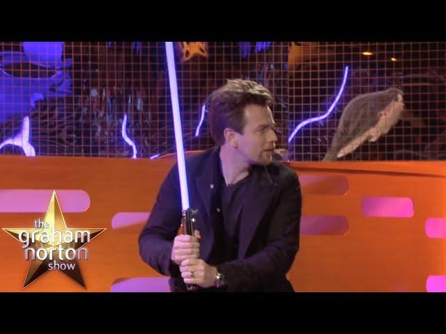 Ewan McGregor Shows Off His Lightsaber Skills | The Graham Norton Show