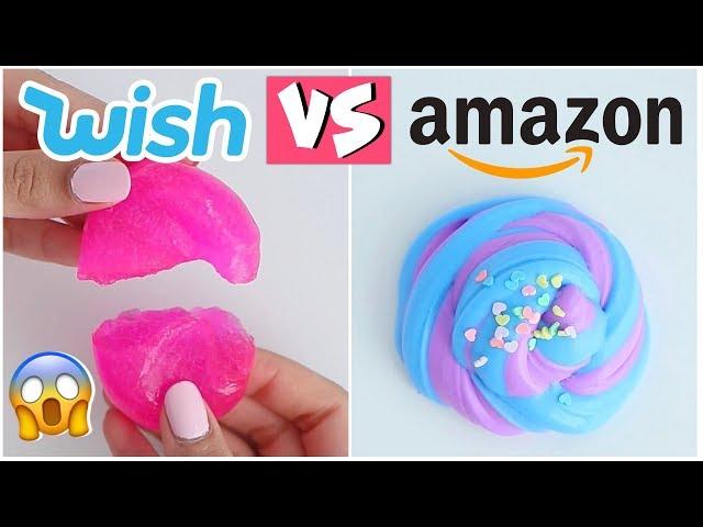100% HONEST WISH VS AMAZON SLIME REVIEW!