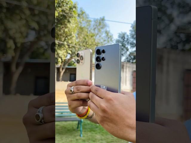 iPhone 16 pro vs Samsung s25 ultra camera comparison  | #s25ultra #iphone16pro #devhr71